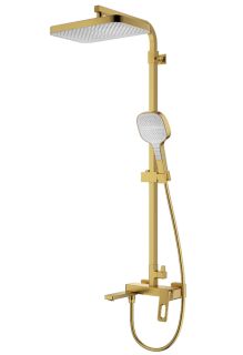 Душевая стойка Raglo R51.24.03 золотой сатин